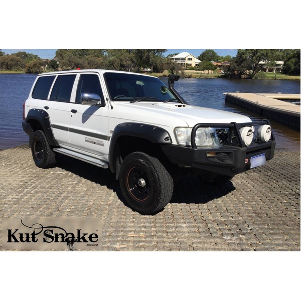 Monster Textured Flares for SWB Nissan Patrol/Safari GU4/Y61 2005-2015 - Full Set