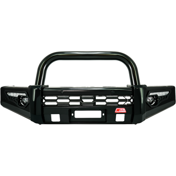 Phoenix 808-01 Single Black Loop Premium Winch Bar for Toyota Landcruiser 79 Series Single Cab/LT 2024-on (narrow body)