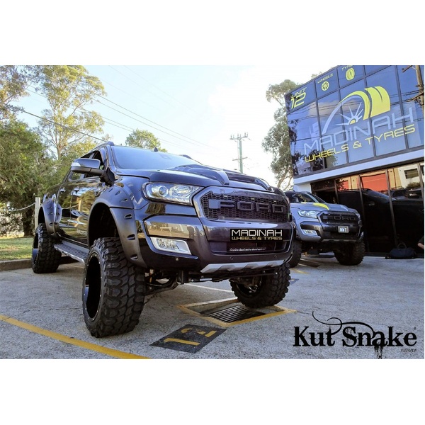 Monster Textured Flares for Ford Ranger PX1/PX2 2012-2019 - Full Set