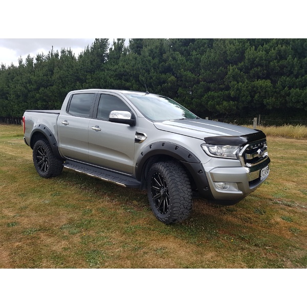 Slimline Textured Flares for Ford Ranger PX Series 2012-2022 - Full Set