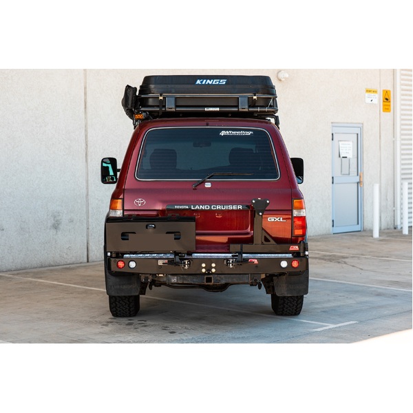 Wheel Carrier 022-02 Rear Bar for Toyota Landcruiser 80 Series (Short Wing for Flares - Fits all models)