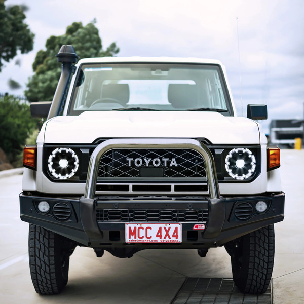 Falcon 707-01 Single Loop Winch Bar for Toyota Landcruiser 79 Series Single Cab/LT 2024-on (narrow body)