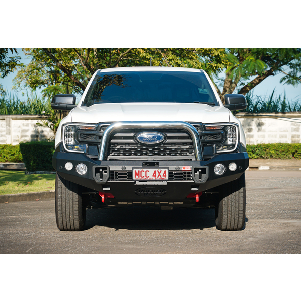 Rocker 078-01 Single Chrome Loop Premium Winch Bar for Toyota Landcruiser 79 Series Single Cab/LT 2024-on (narrow body)