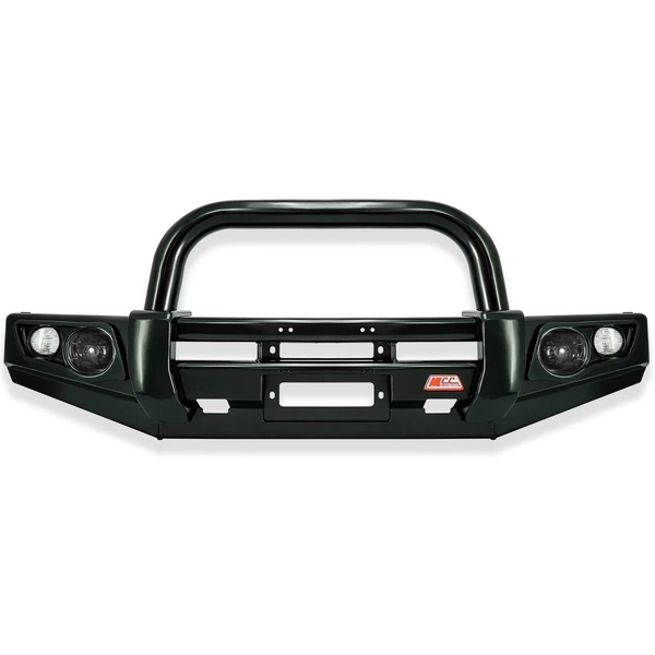 Falcon 707-01 Single Black Loop Winch Bar for Nissan Patrol GU Y61 1998-2004