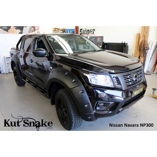 Monster Textured Flares for Nissan Navara D23/NP300 2015-2024 - Full Set